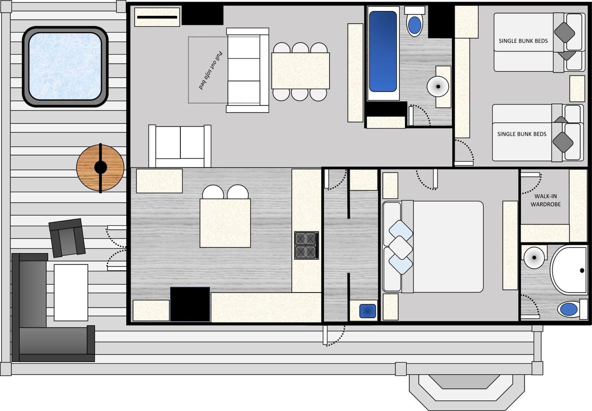 Golden Anchor - The Oakland Lodge - Coastal Caravan Breaks Chapel St. Leonards Exterior foto